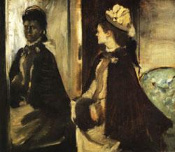 Edgar Degas Jeantaud at the Mirror France oil painting art